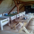 podkrov� z osb desek + v�roba postel�
